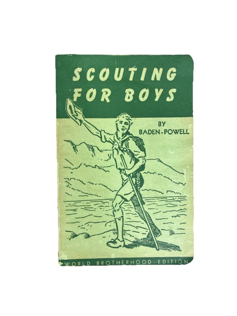Scouting For Boys By Baden-Powell World Brotherhood Edition Vintage Paperback